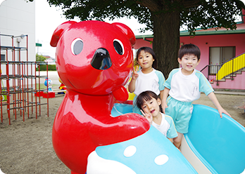 幼稚園で楽しくたくさん遊びましょう！